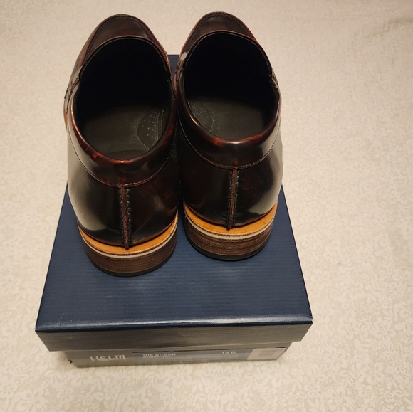 HELM Burgundy Loafers - Picture 5 of 6